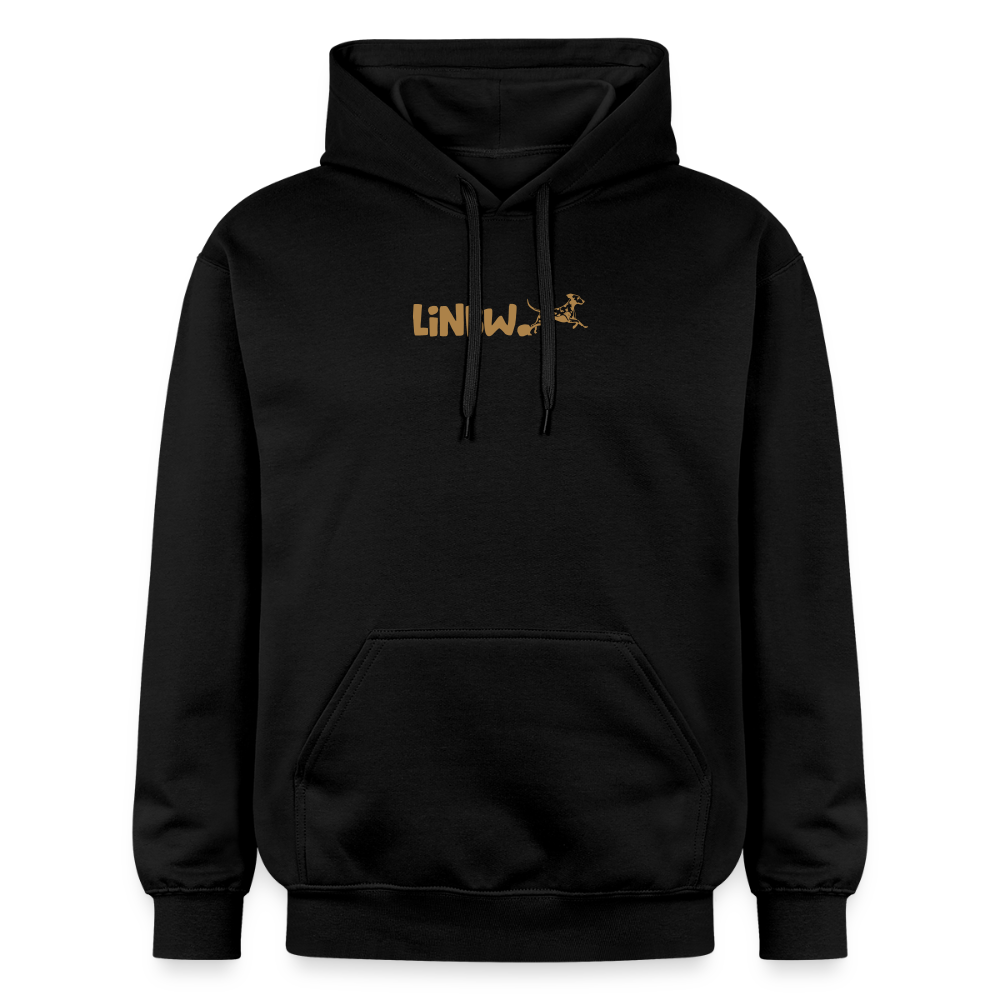 LiNBW. Männer & Frauen Hoodie Life is not just black and white - Schwarz