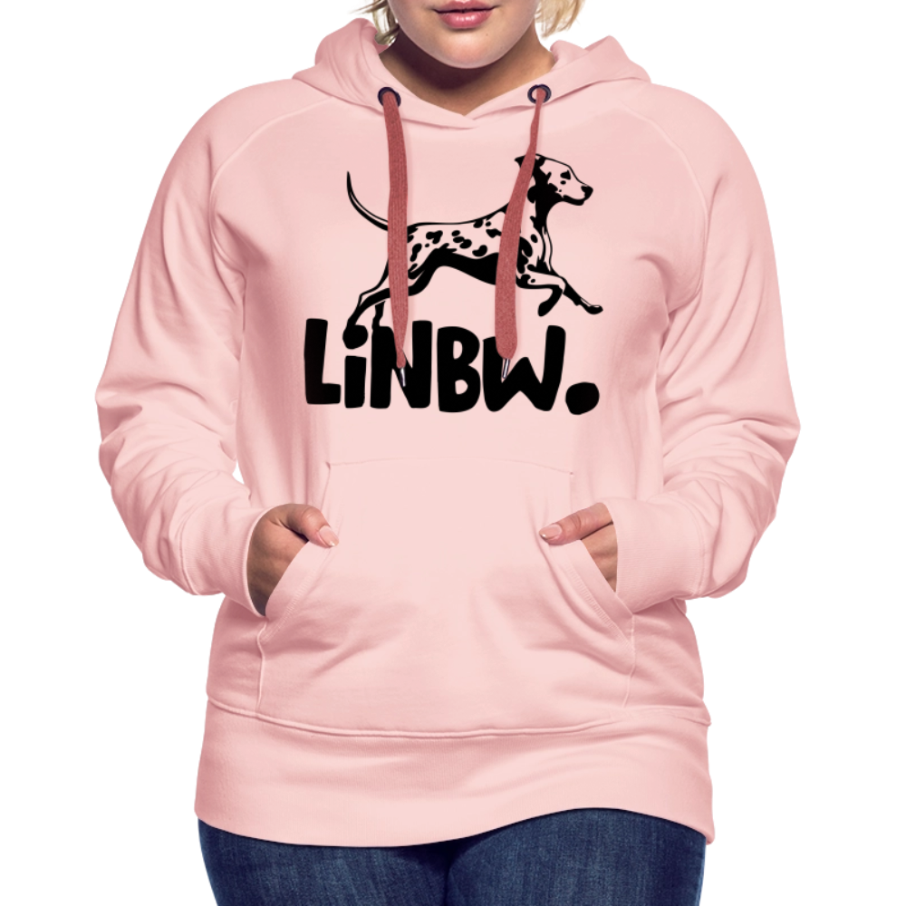 LiNBW. Frauen Hoodie - Kristallrosa