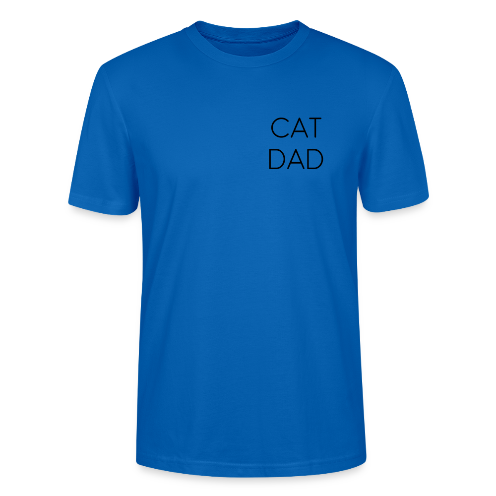 LiNBW. Männer T-Shirt Stolzes Personal einer Katze - Pfauenblau