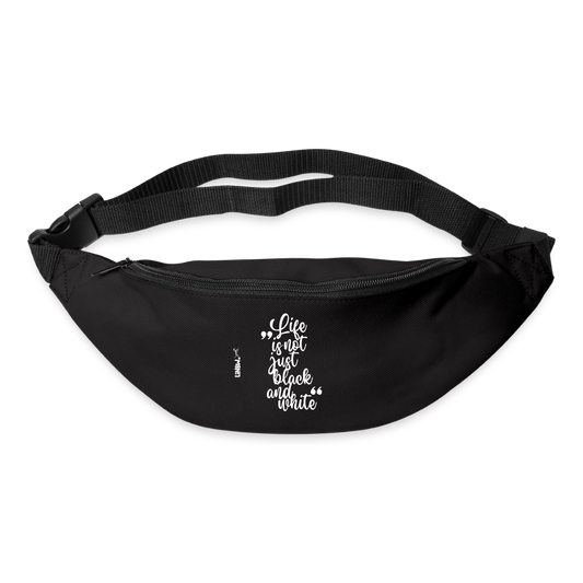 LiNBW. Gürteltasche Life is not just black and white - Schwarz