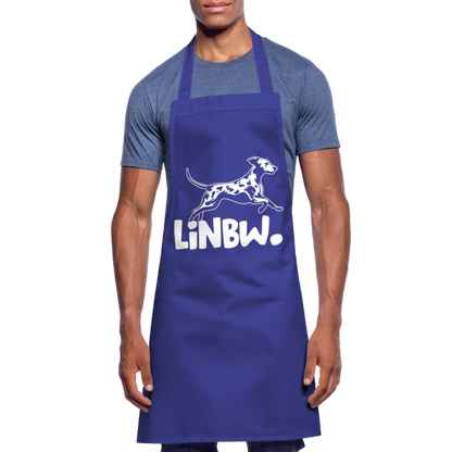 Kochschürze mit LINBW-Logo – schlicht, stilvoll & bewusst - Royalblau