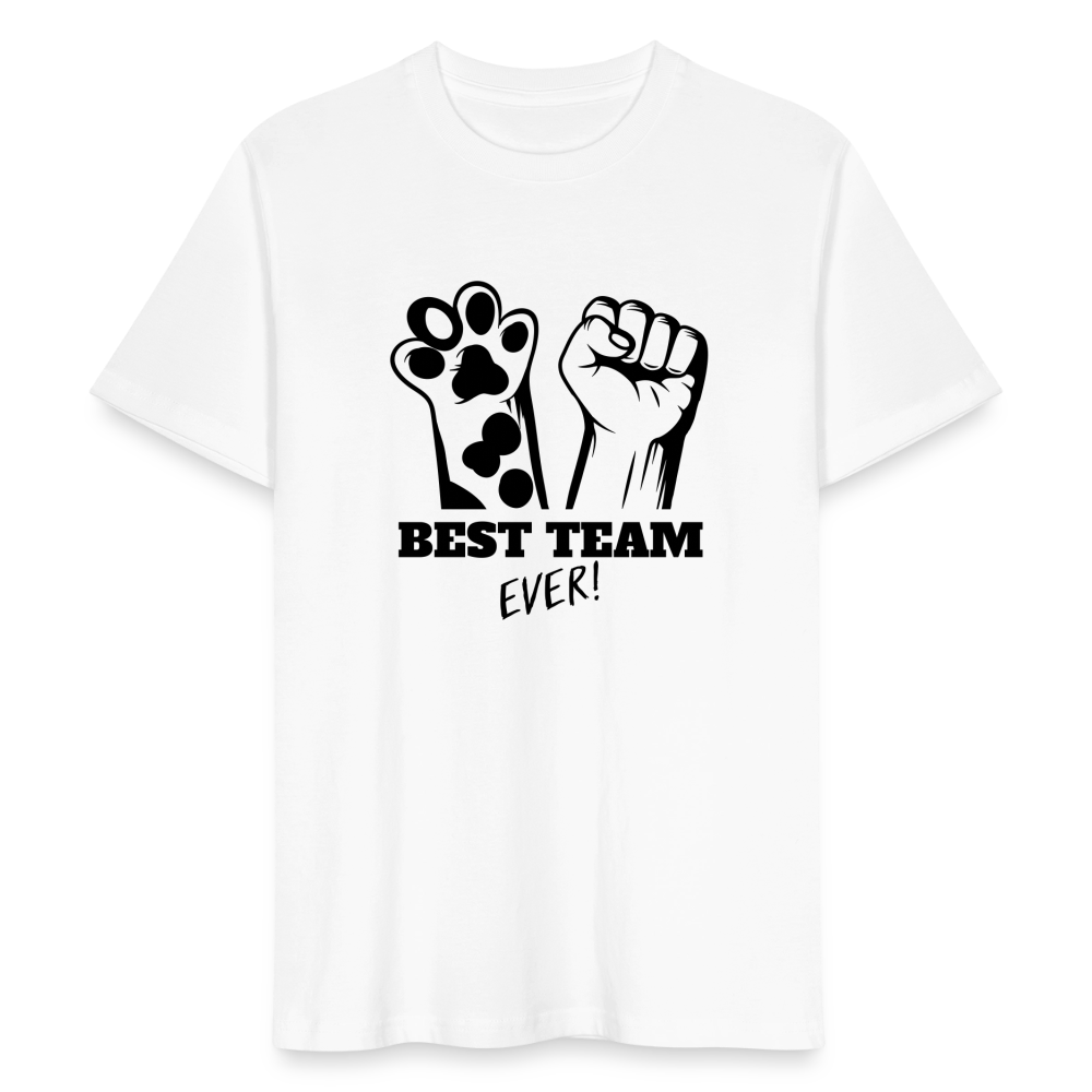 LiNBW. Männer T-Shirt Best Team Ever - Weiß