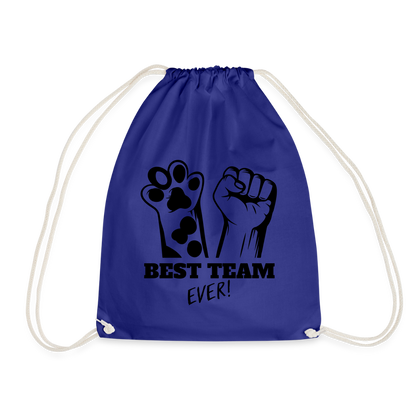 LiNBW. Turnbeutel Best Team Ever - Königsblau