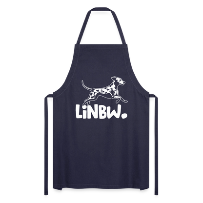 Kochschürze mit LINBW-Logo – schlicht, stilvoll & bewusst - Navy