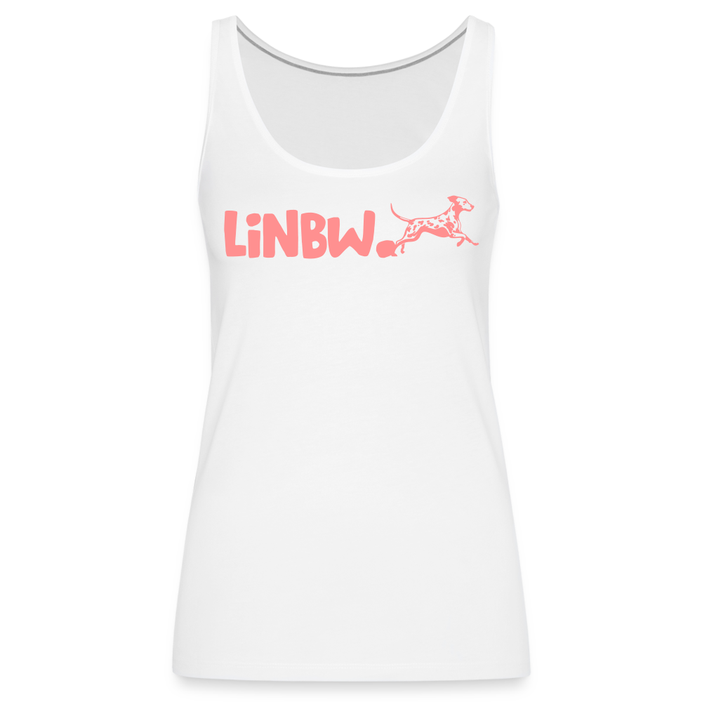 LiNBW. Frauen Tank-Top Life is not just black and white - Weiß