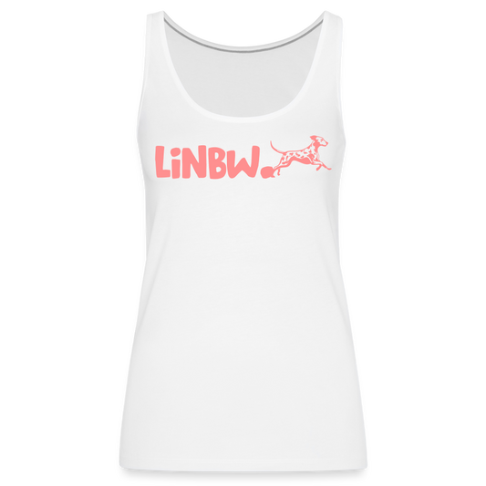 LiNBW. Frauen Tank-Top Life is not just black and white - Weiß