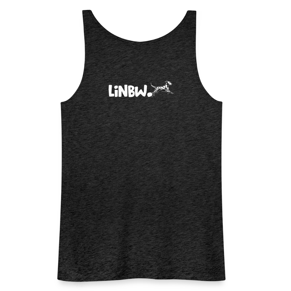 LiNBW. Frauen Tank-Top Life is not just black and white - Anthrazit