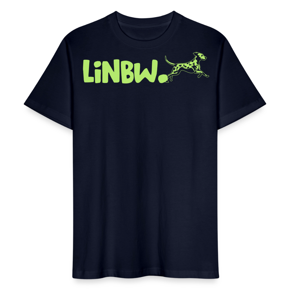 LiNBW. Männer T-Shirt Life is not just black and white - Navy