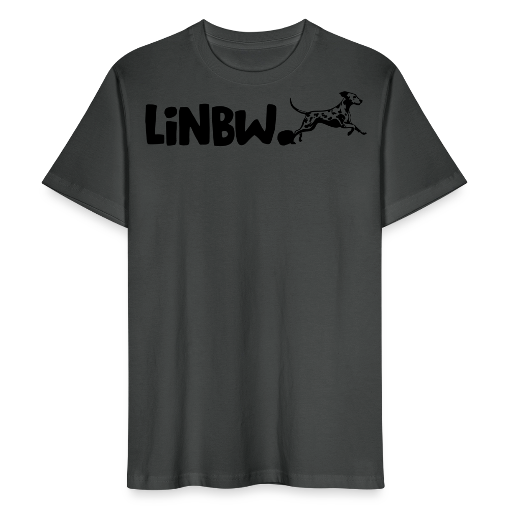 LiNBW. Männer T-Shirt Life is not just black and white - Anthrazit
