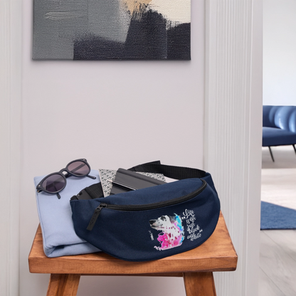 LiNBW. Gürteltasche Dalmatiner Life is not just black and white - Navy