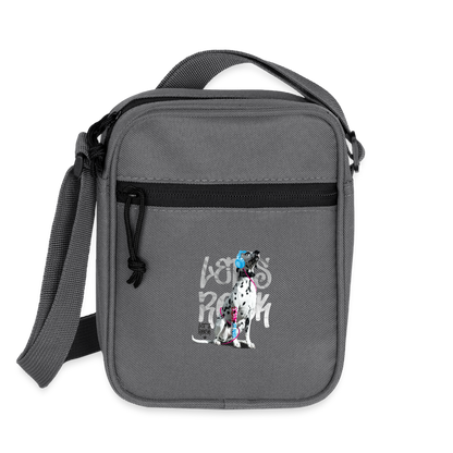 LiNBW. Crossbody Bag Dalmatiner Let´s Rock - Anthrazit