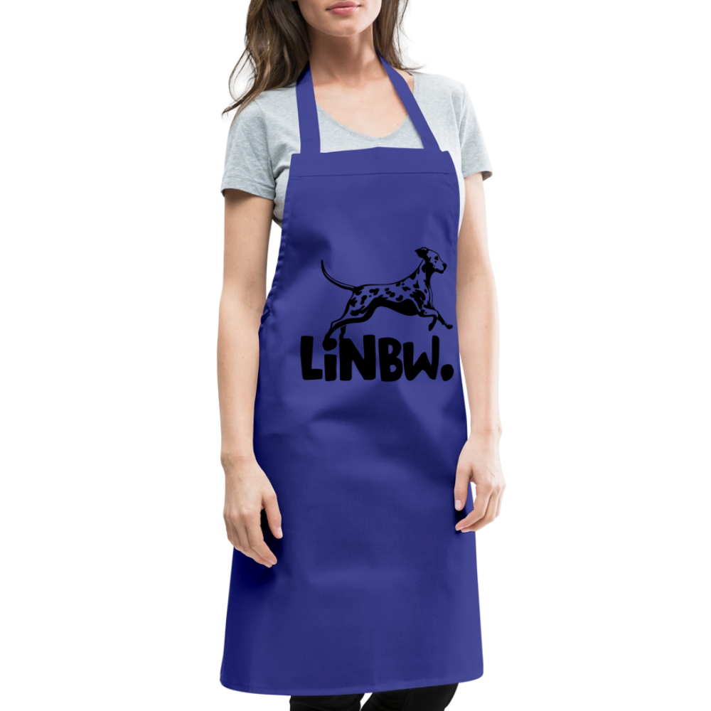 Kochschürze mit LINBW-Logo – schlicht, stilvoll & bewusst - Royalblau