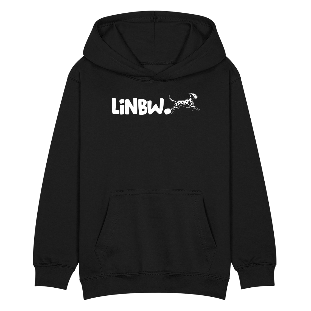 LiNBW. Kinder Hoodie Life is not just black and white - Schwarz