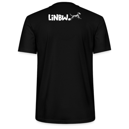 LiNBW. Männer T-Shirt Life is not just black and white - Schwarz