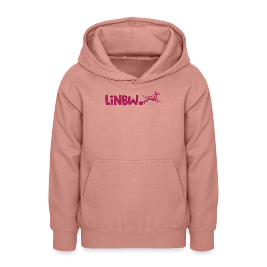 LiNBW. Teenager Hoodie Life is not just black and white - Altrosa