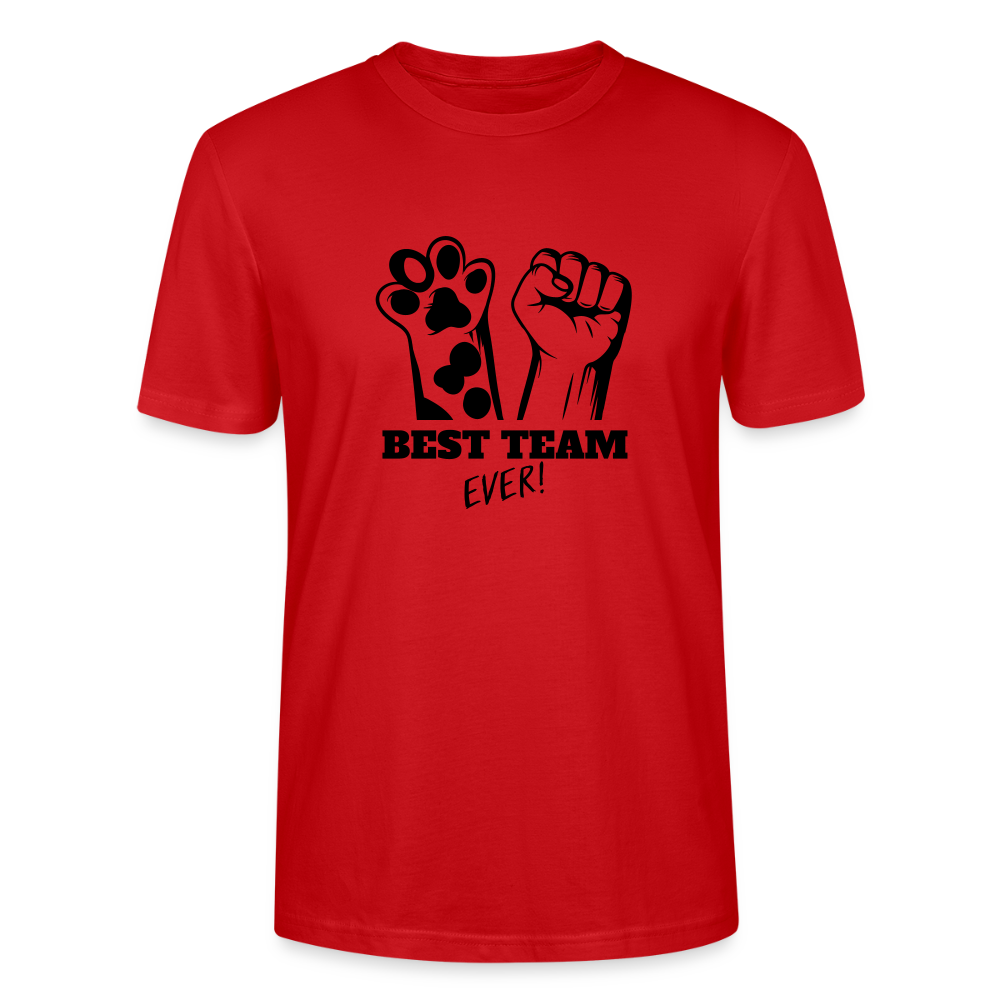 LiNBW. Männer T-Shirt Best Team Ever - Rot