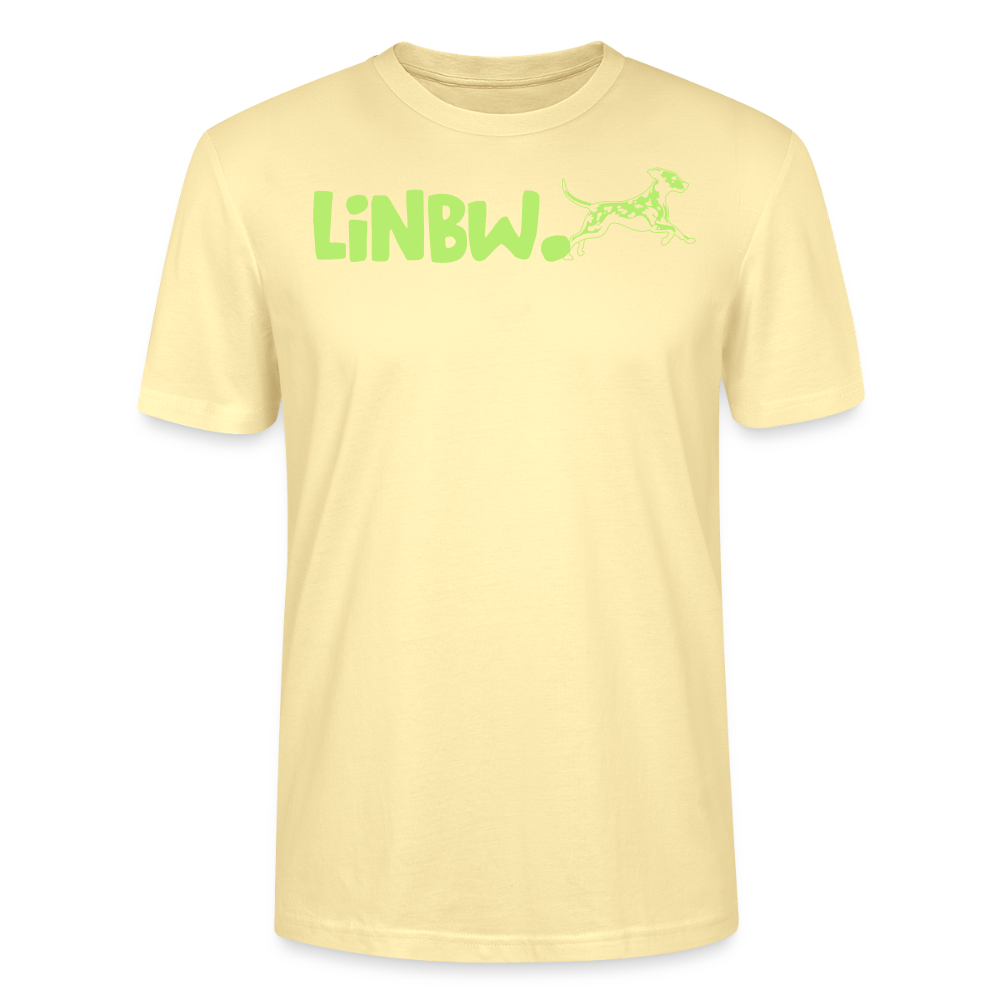 LiNBW. Männer T-Shirt Life is not just black and white - Creme