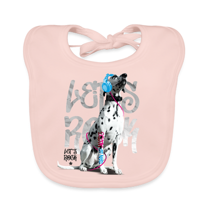 LiNBW. Lätzchen Dalmatiner Let's Rock - Rose