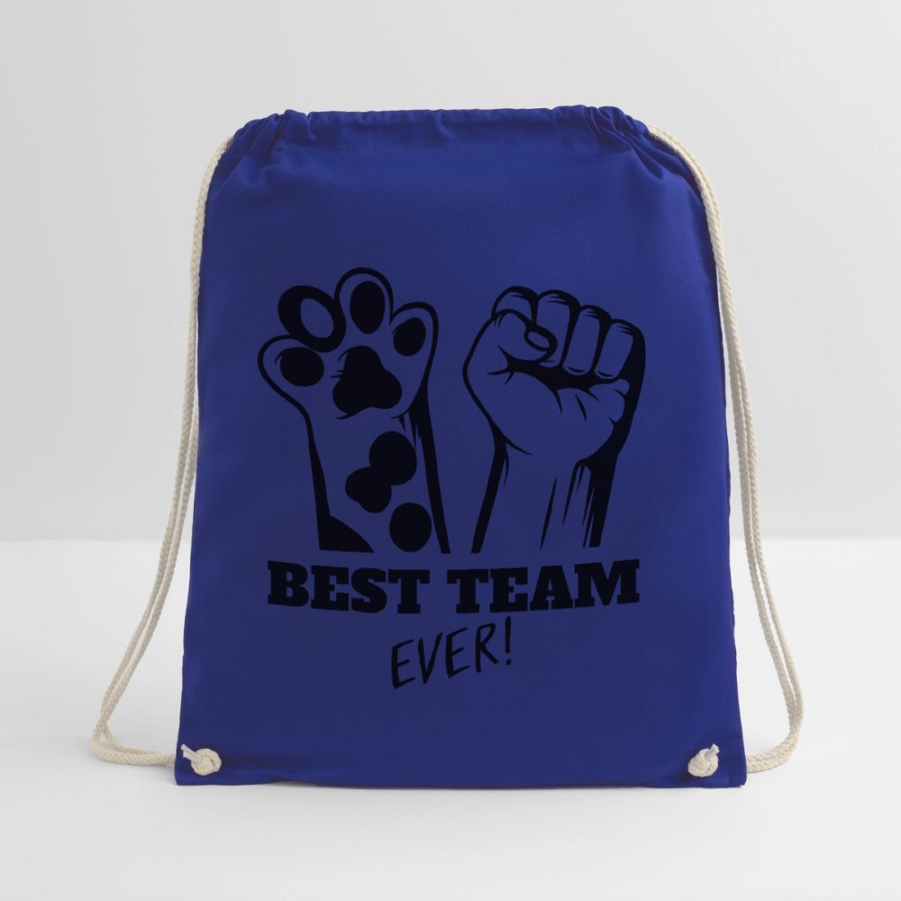 LiNBW. Turnbeutel Best Team Ever - Königsblau