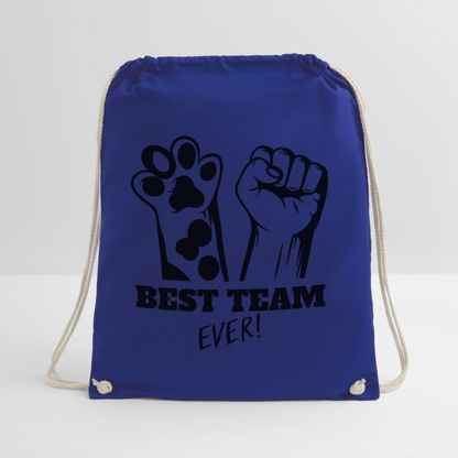LiNBW. Turnbeutel Best Team Ever - Königsblau