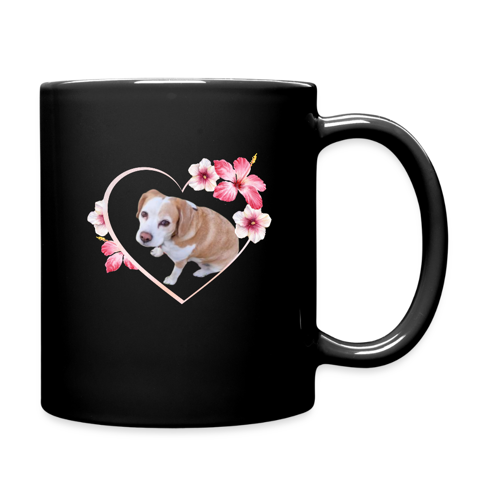 LiNBW. Keramiktasse Luna Dog Mom - Schwarz