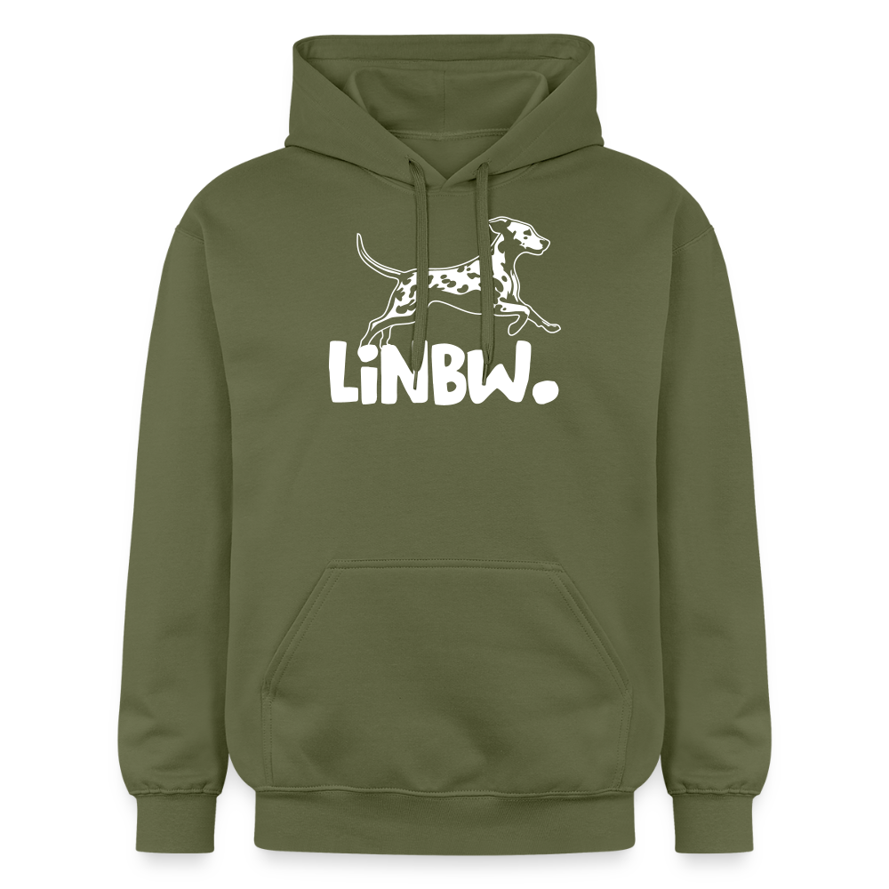 LiNBW. Männer & Frauen Hoodie - Militärgrün