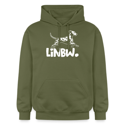 LiNBW. Männer & Frauen Hoodie - Militärgrün