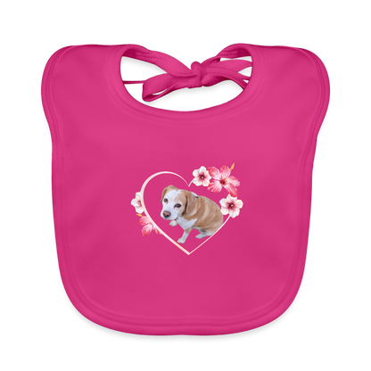 LiNBW. Lätzchen Luna - Fuchsia