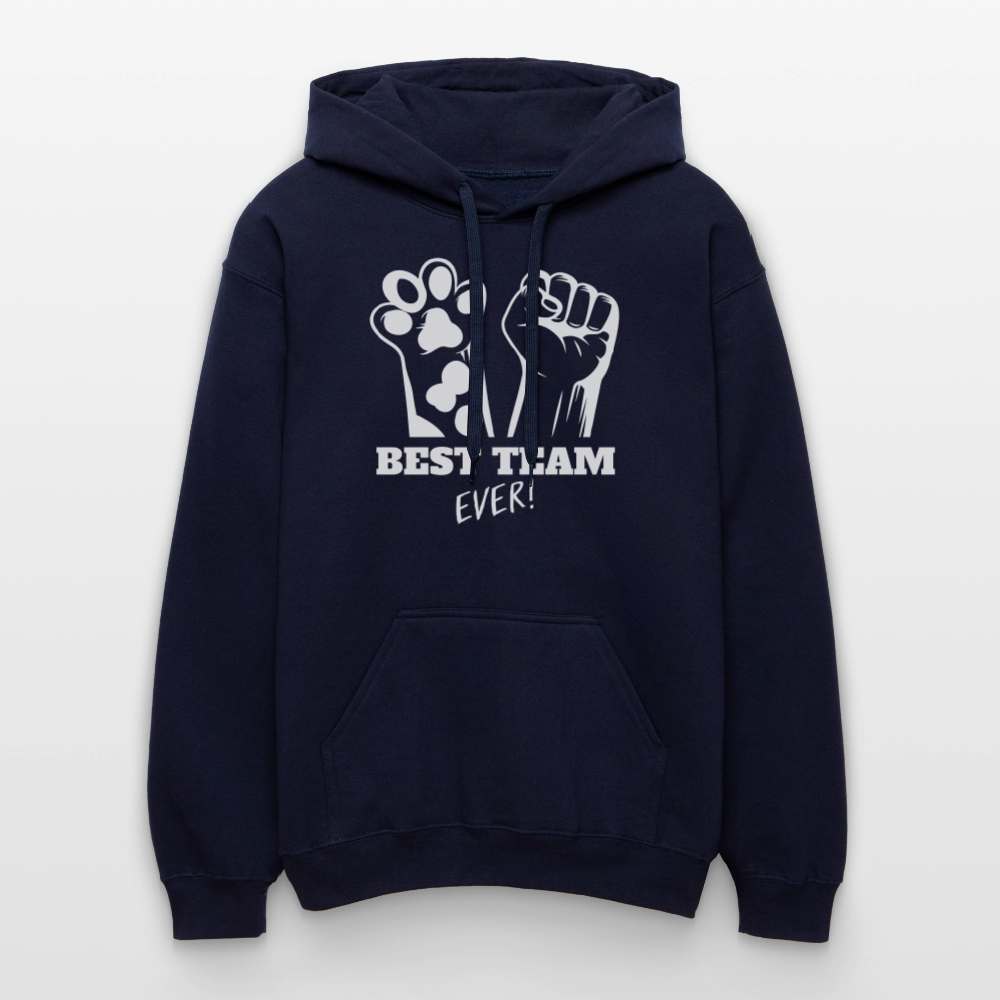 LiNBW. Männer & Frauen Hoodie Best Team Ever - Navy