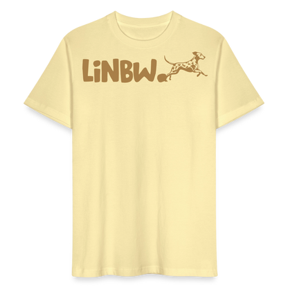 LiNBW. Männer T-Shirt Life is not just black and white - Creme