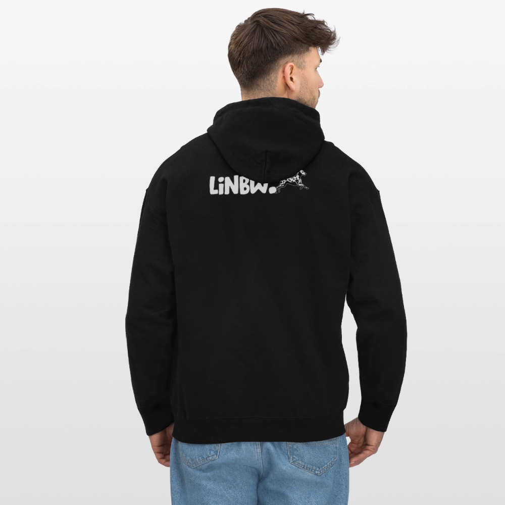 LiNBW. Männer & Frauen Hoodie Life is not just black and white - Schwarz