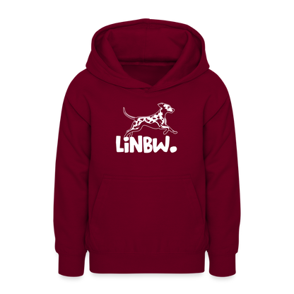 LiNBW. Teenager Hoodie - Bordeaux