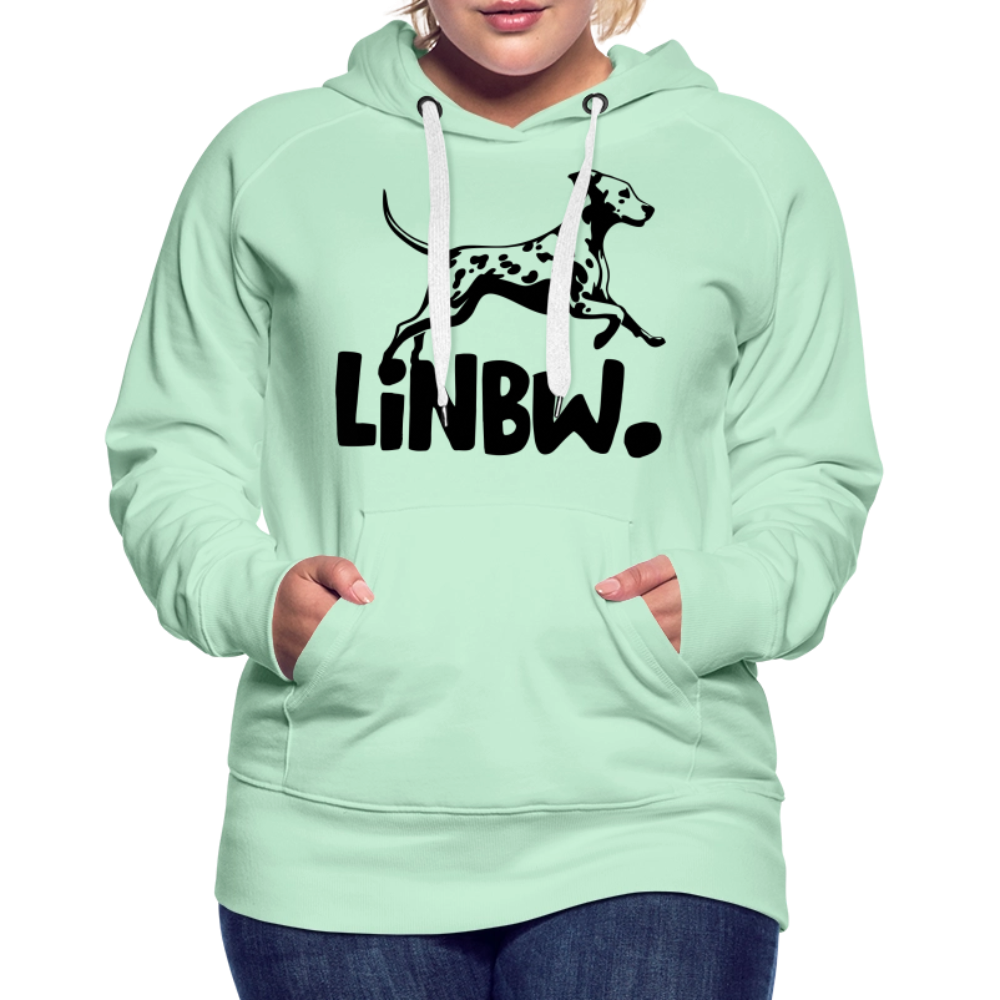 LiNBW. Frauen Hoodie - helles Mintgrün