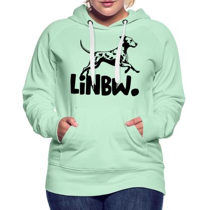 LiNBW. Frauen Hoodie - helles Mintgrün