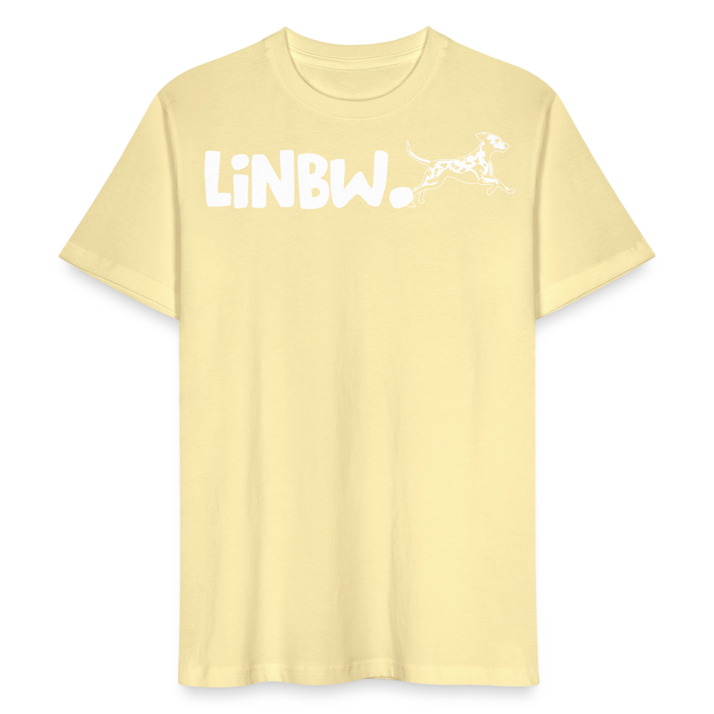 LiNBW. Männer T-Shirt Life is not just black and white - Creme