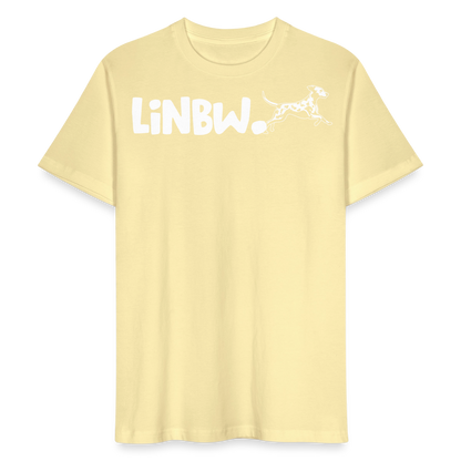 LiNBW. Männer T-Shirt Life is not just black and white - Creme
