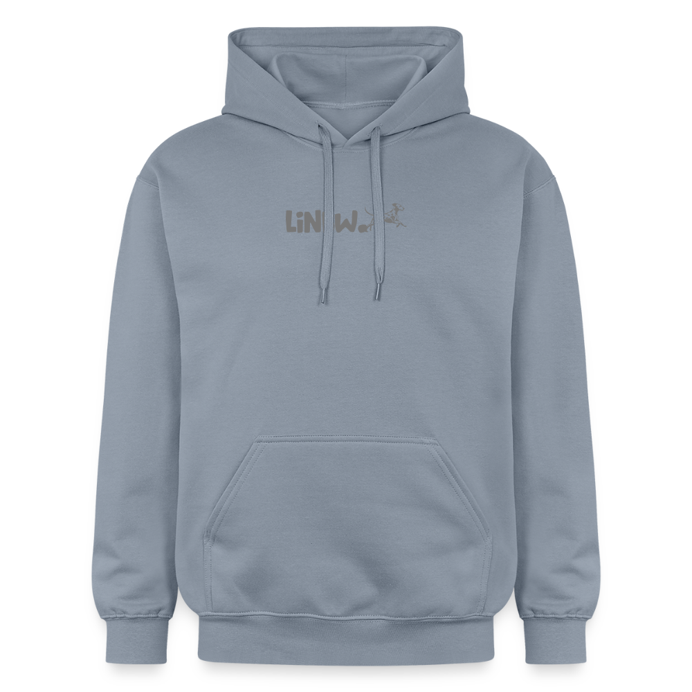 LiNBW. Männer & Frauen Hoodie Life is not just black and white - Blau