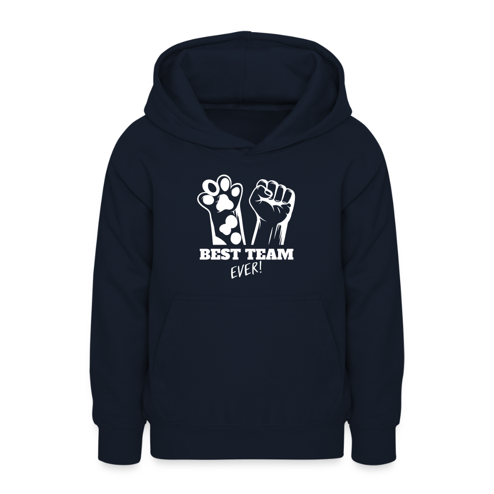 LiNBW. Teenager Hoodie Best Team Ever - Navy