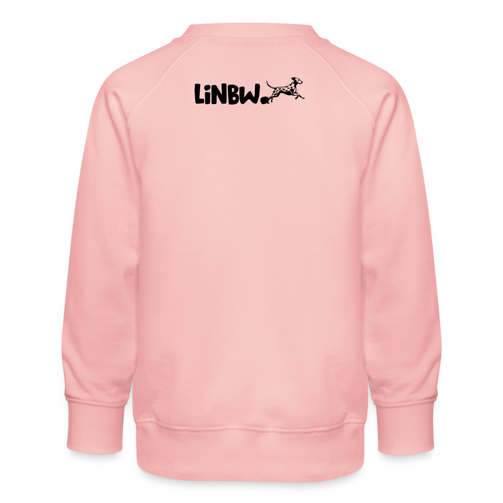LiNBW. Kinder Pullover Life is not just black and white - Kristallrosa