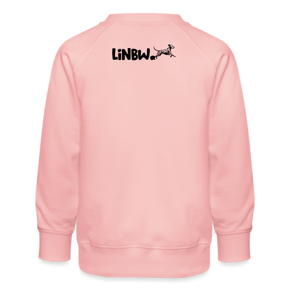 LiNBW. Kinder Pullover Life is not just black and white - Kristallrosa