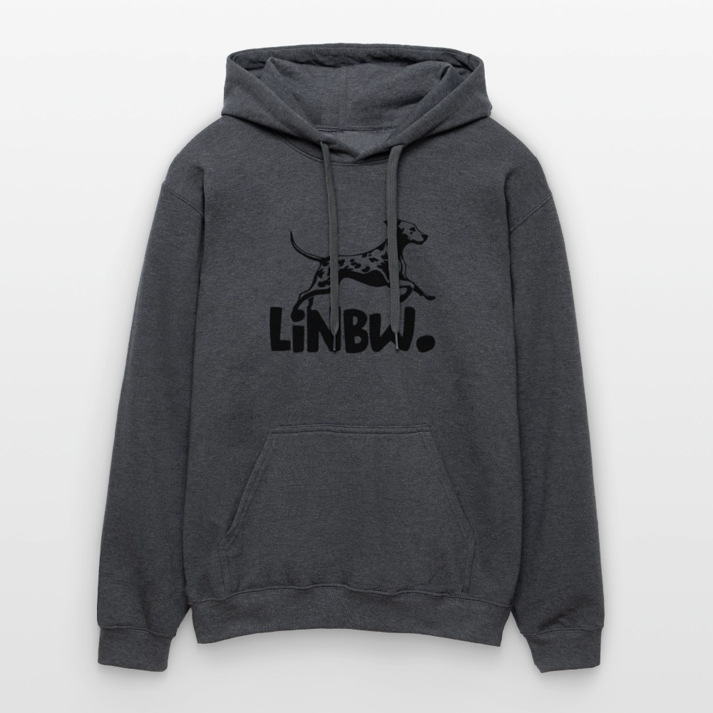 LiNBW. Männer & Frauen Hoodie - Dunkelgrau meliert