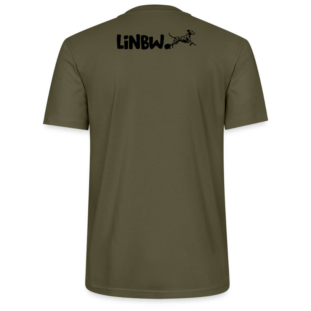 LiNBW. Männer T-Shirt Life is not just black and white - Khaki