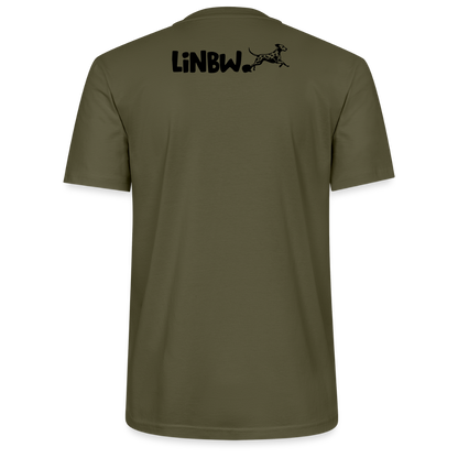 LiNBW. Männer T-Shirt Life is not just black and white - Khaki