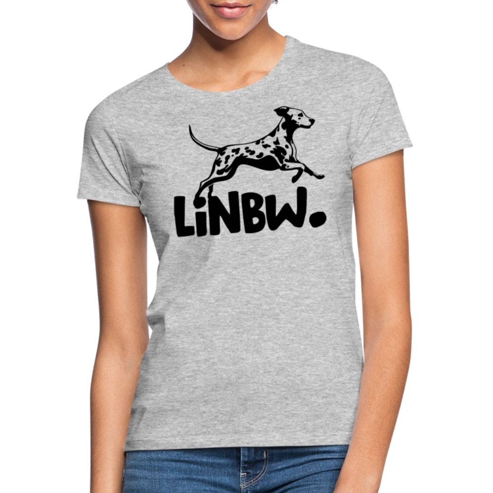 LiNBW. Frauen T-Shirt - Grau meliert