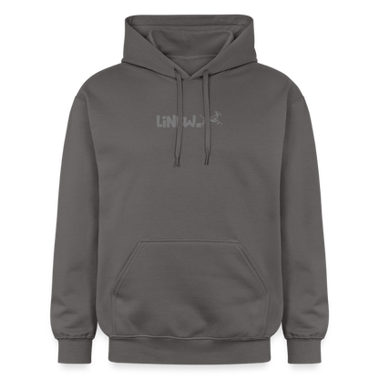 LiNBW. Männer & Frauen Hoodie Life is not just black and white - Dunkelgrau