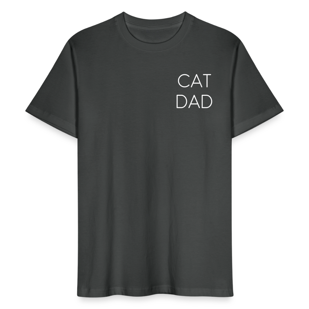 LiNBW. Männer T-Shirt Stolzes Personal einer Katze - Anthrazit