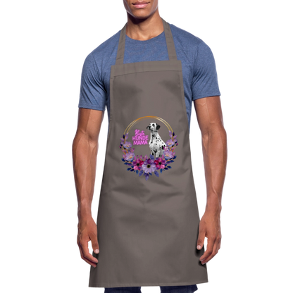 Kochschürze „Beste Hundemama“ – Für die Queen aller Fellnasen - Grau