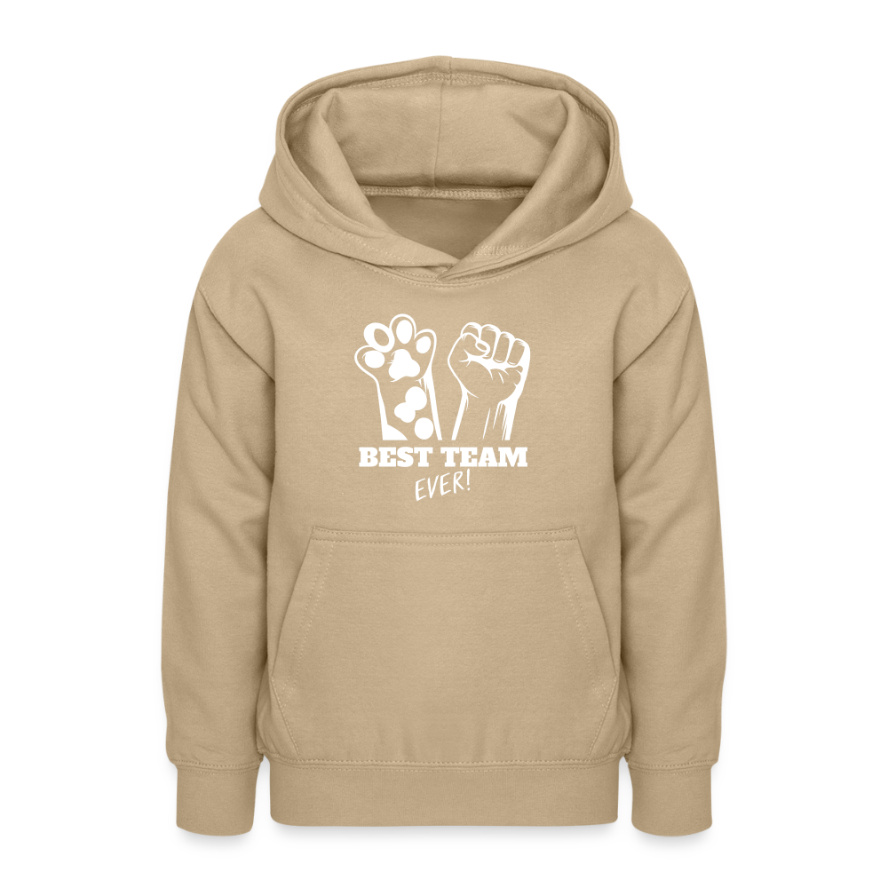 LiNBW. Teenager Hoodie Best Team Ever - Sand