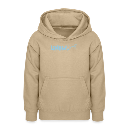 LiNBW. Teenager Hoodie Life is not just black and white - Sand