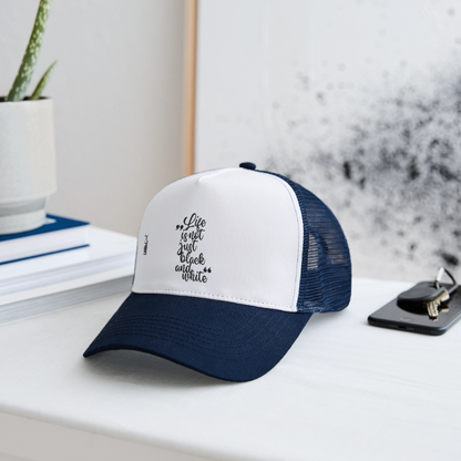 LiNBW. Cap Life is not just black and white - Weiß/Navy